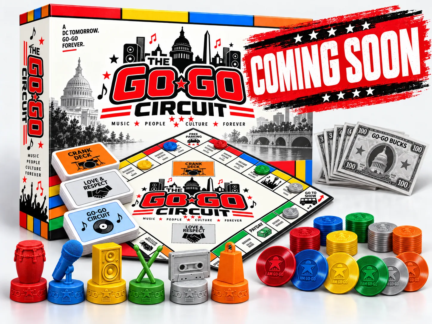 Go-Go Circuit™ project artwork